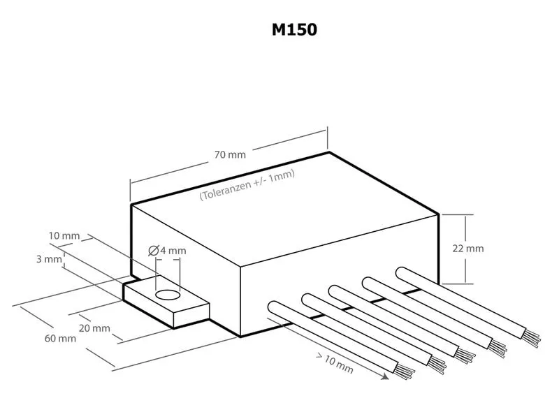 Kemo DC + Puls Converter M150 Zubehör für Leistungsregler