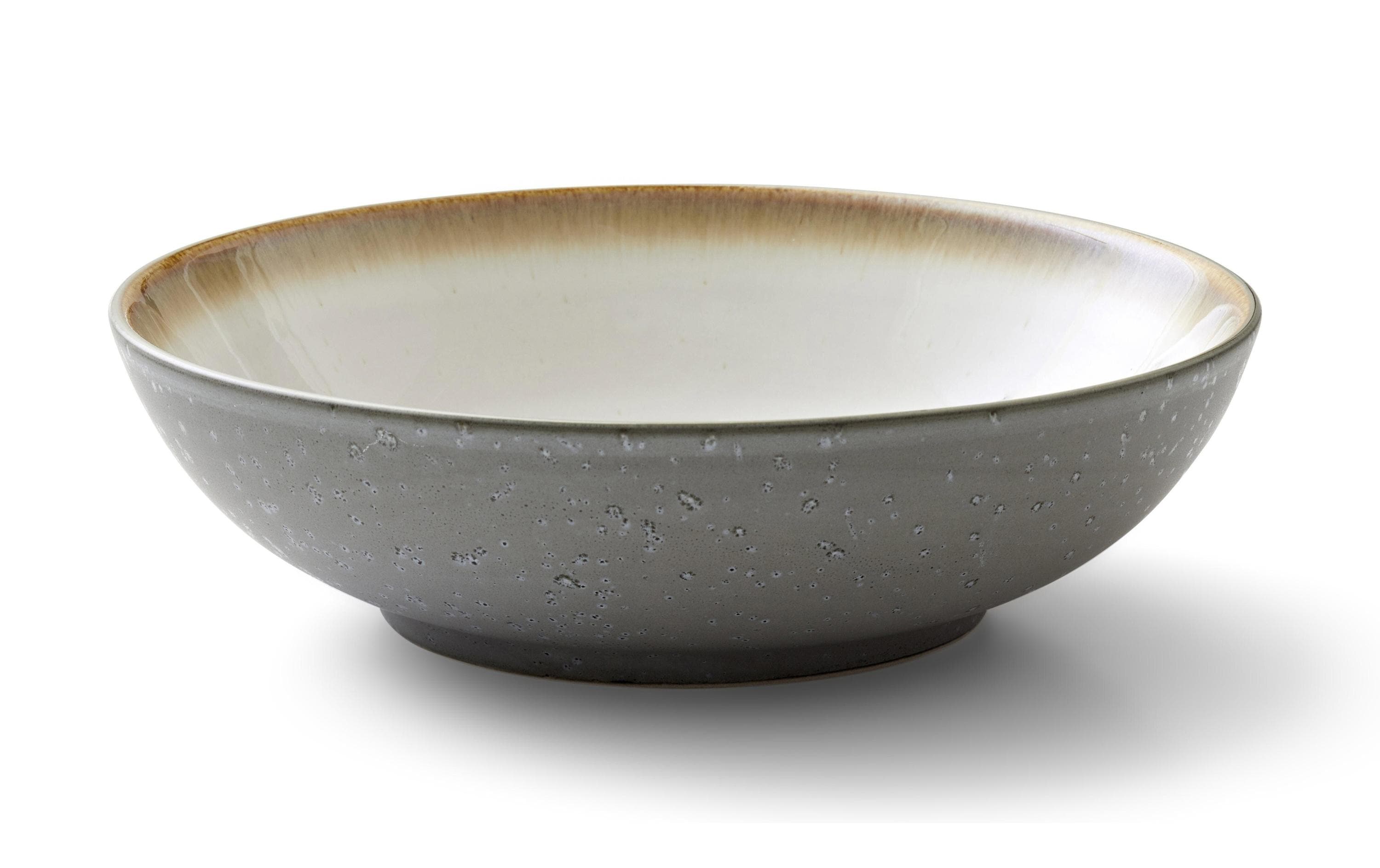 Bitz Salatschüssel 24 cm, Grau/Crème