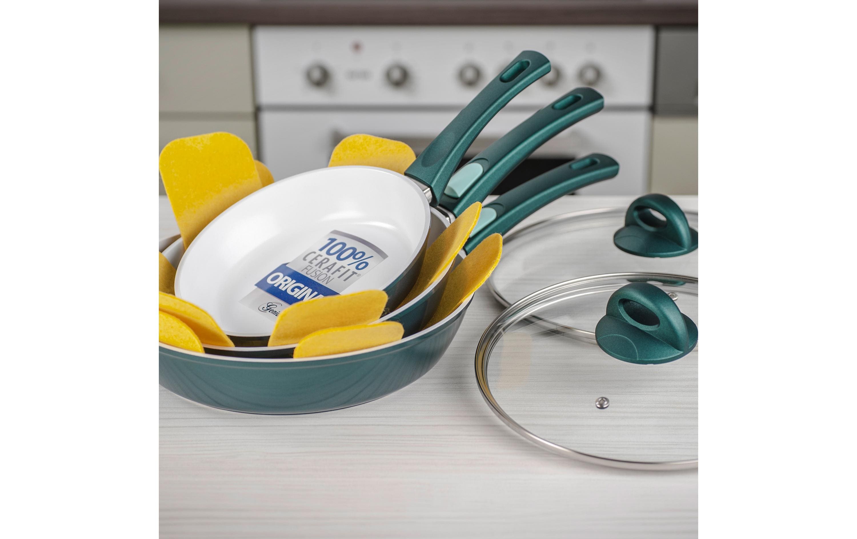 Genius Pfannen-Set Genius Cerafit Fusion 20 cm/24 cm/28 cm