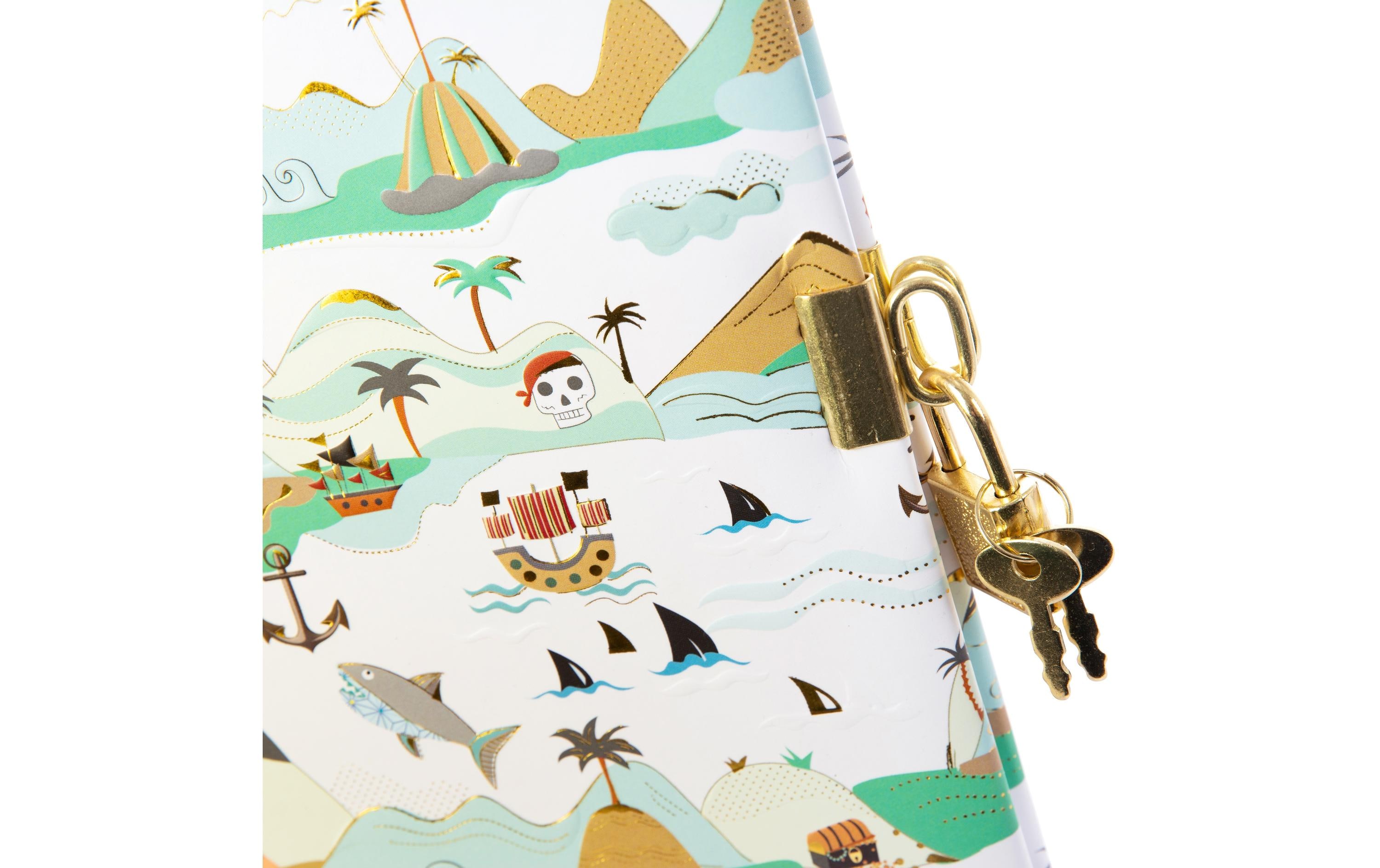 Goldbuch Tagebuch Ahoi! 96 Seiten, 16.5 x 16.5 cm