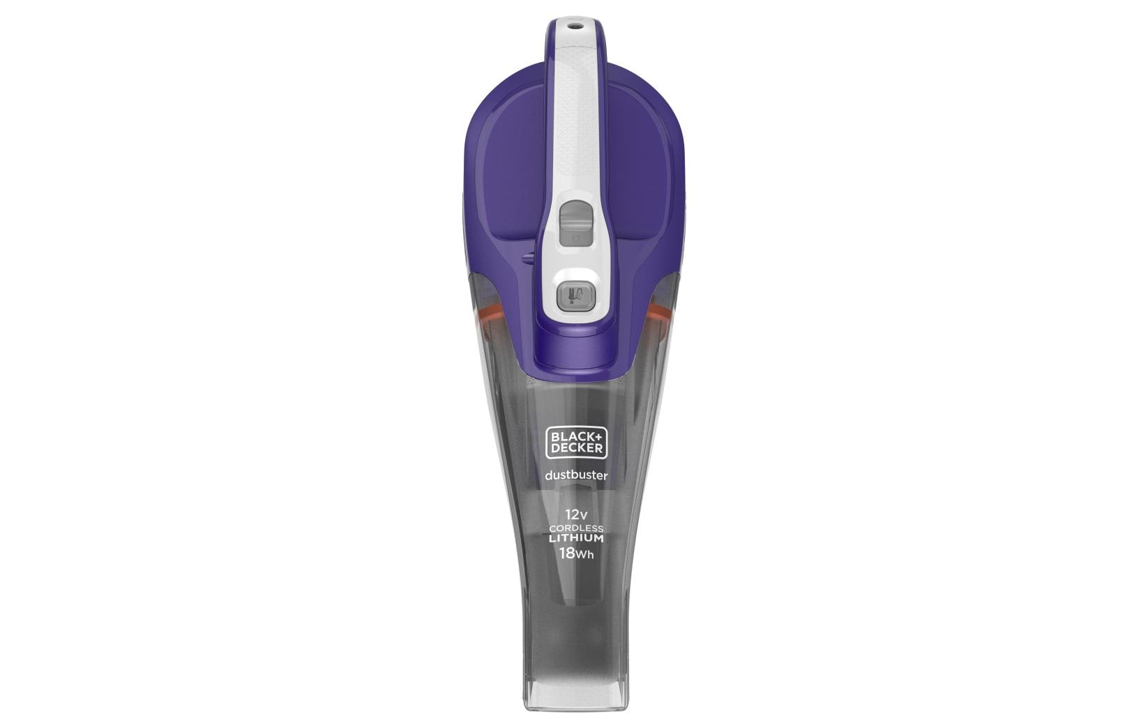 BLACK+DECKER Akku-Handsauger Dustbuster Pet Titanium/Violett