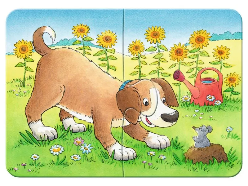 Ravensburger Kleinkinder Puzzle Niedliche Haustiere