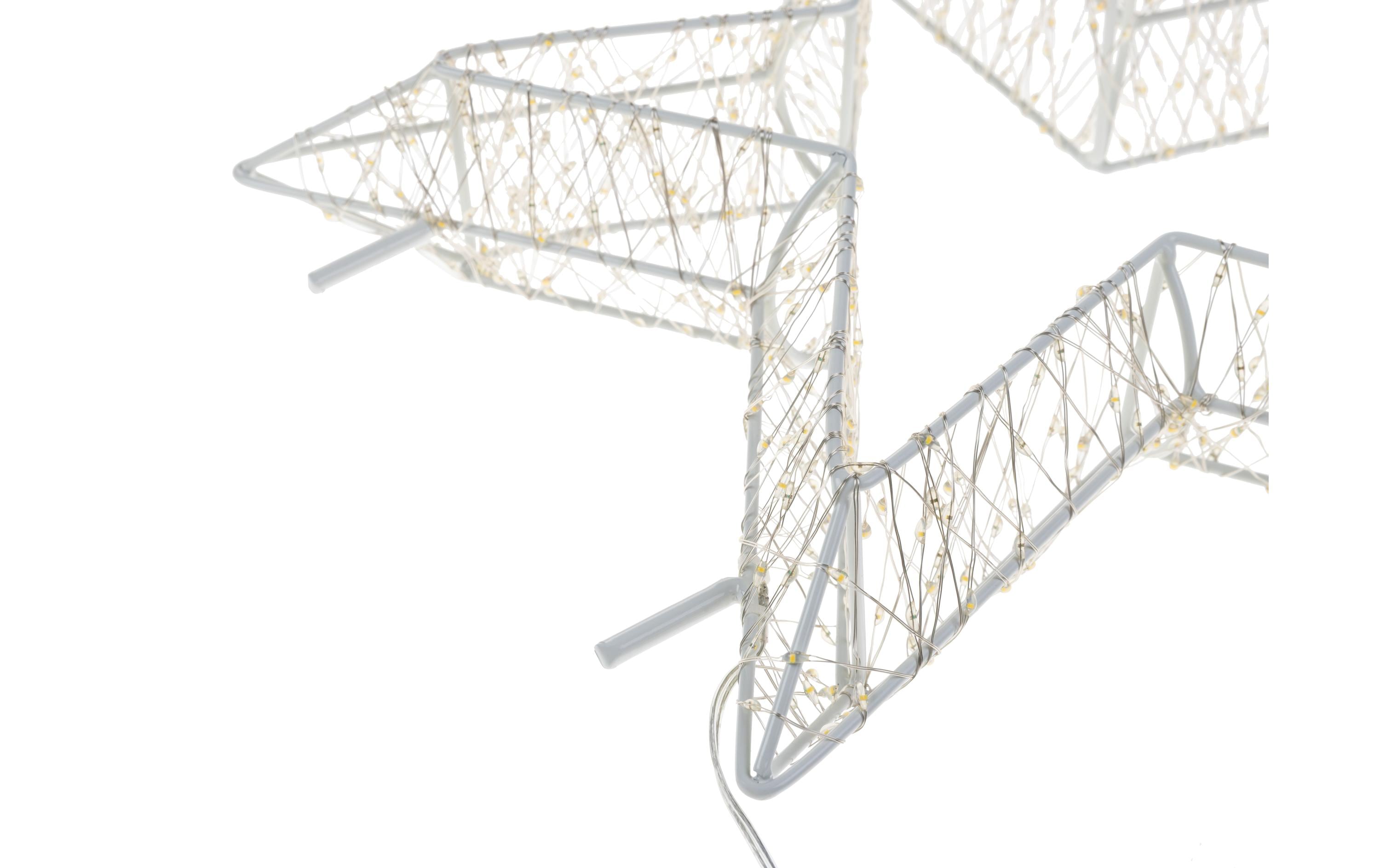 COCON LED-Stern 3D, Metall, gross