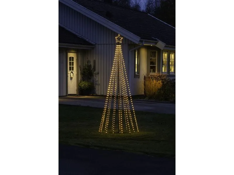 Konstsmide LED Tannenbaum Stern 665 bernsteinfarbene LEDs, 6 W Konstsmide LED Tannenbaum Stern 665 bernsteinfarbene LEDs, 6 W