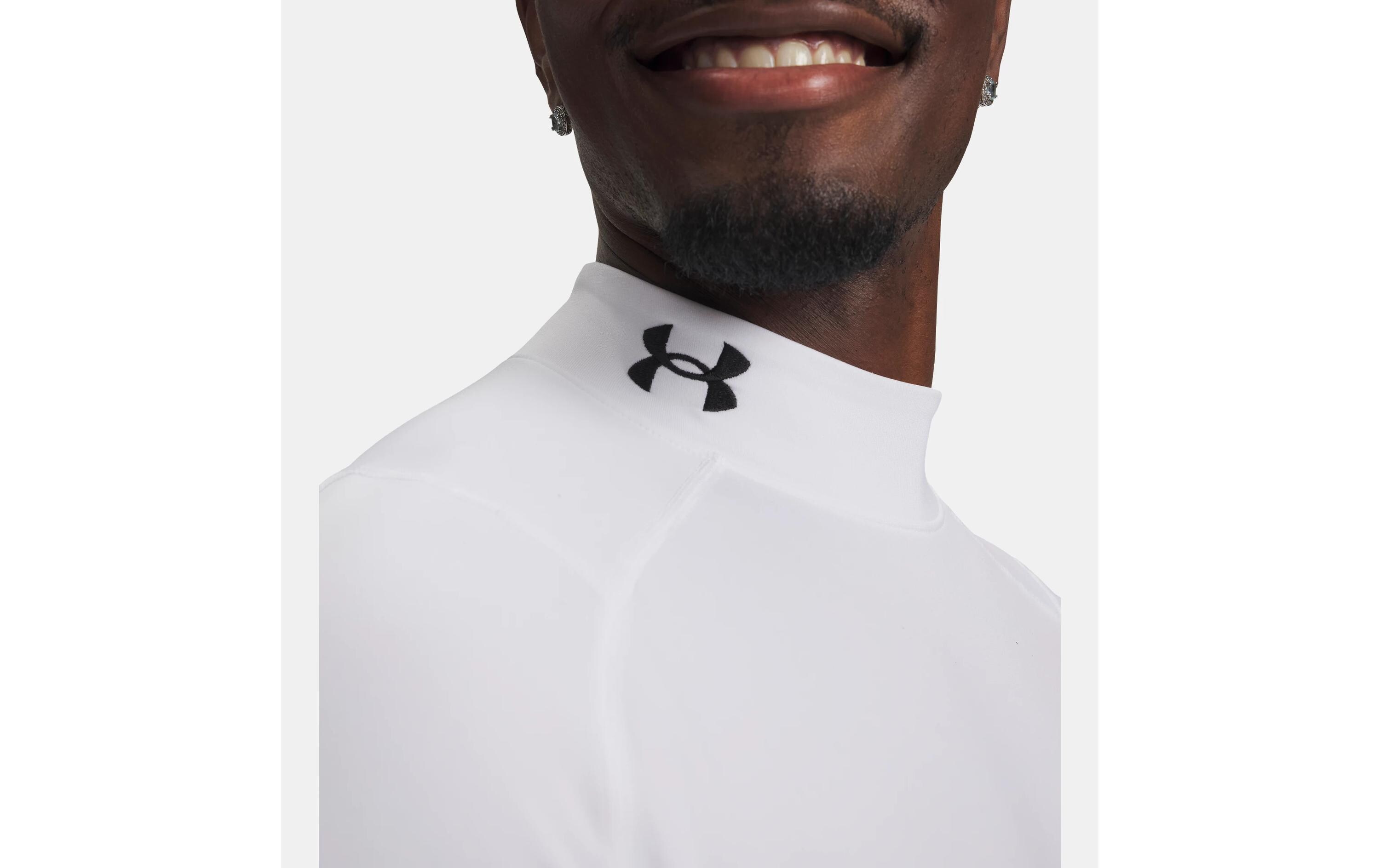UNDER ARMOUR Funktionsoberteil ColdGear Fitted Weiss, XXL