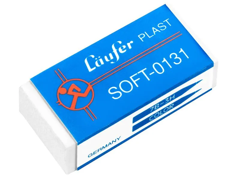 Läufer Radiergummi Soft 01310 Weiss Läufer Radiergummi Soft 01310 Weiss