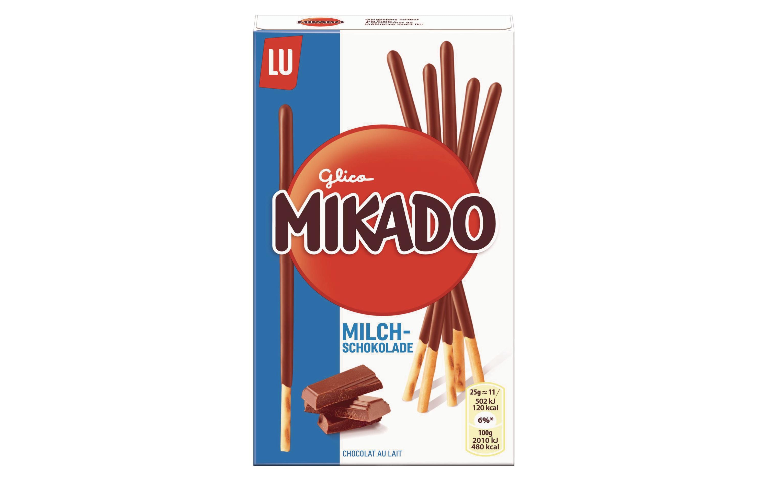 LU Mikado Milchschokolade 75 g