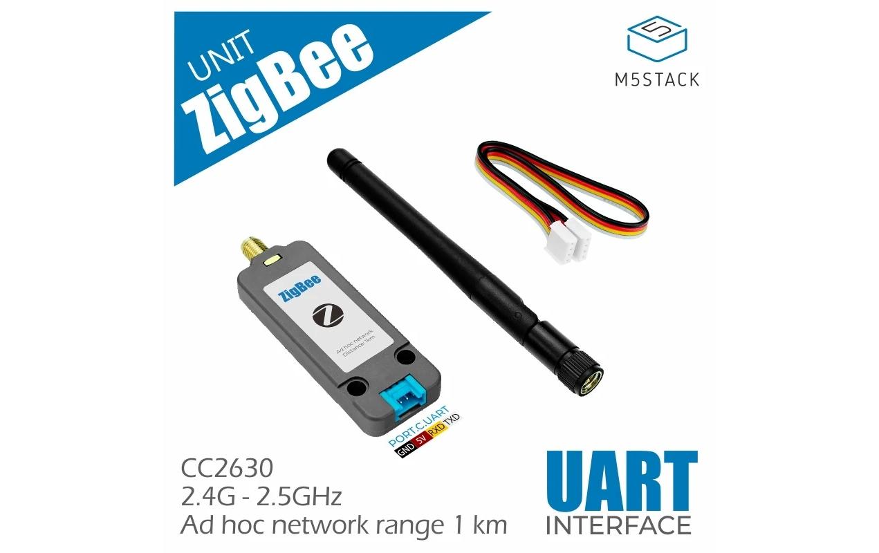 M5Stack ZigBee Modul CC2630F128 mit Antenne