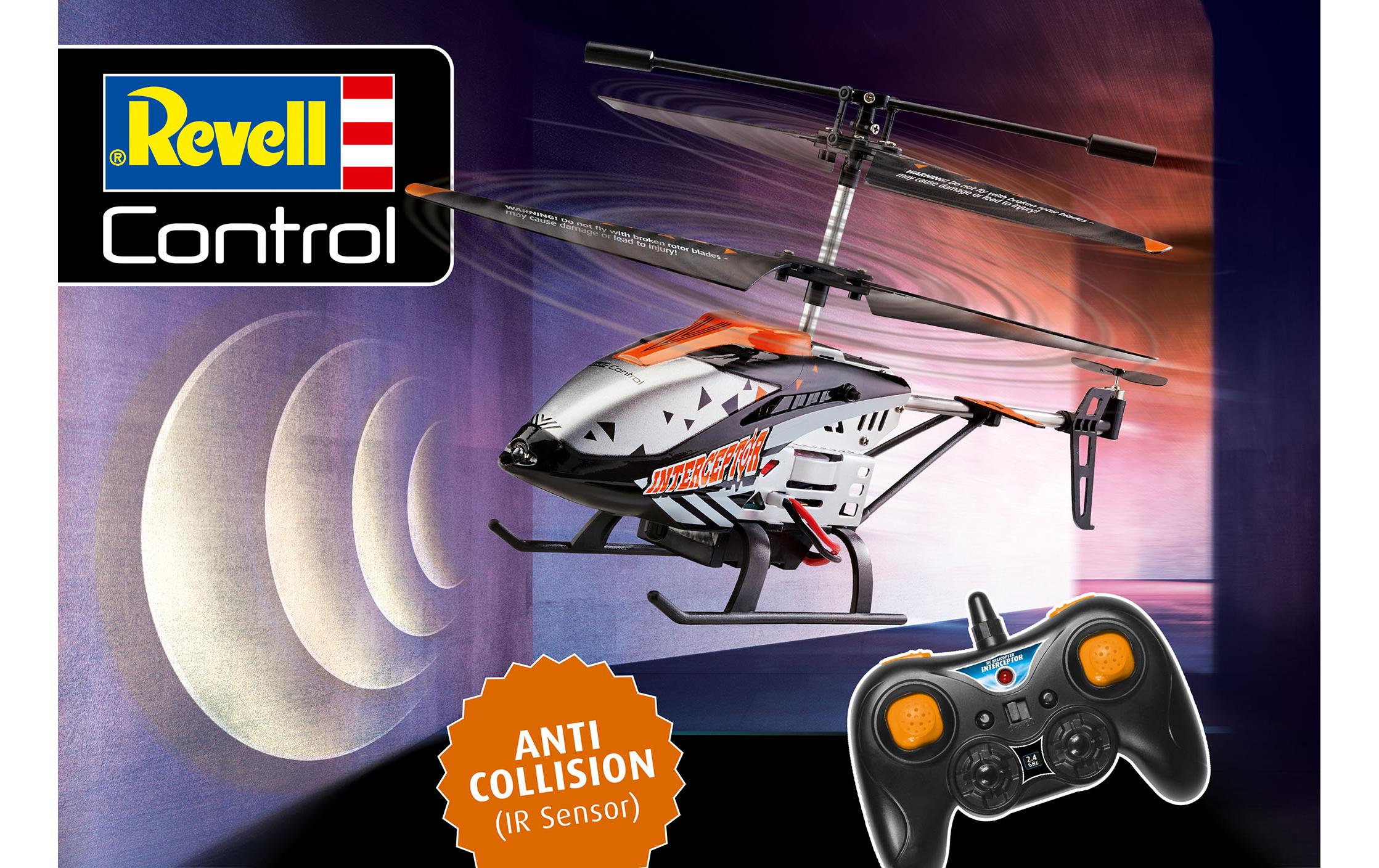 Revell Control Helikopter Interceptor, Anti-Crash RTR