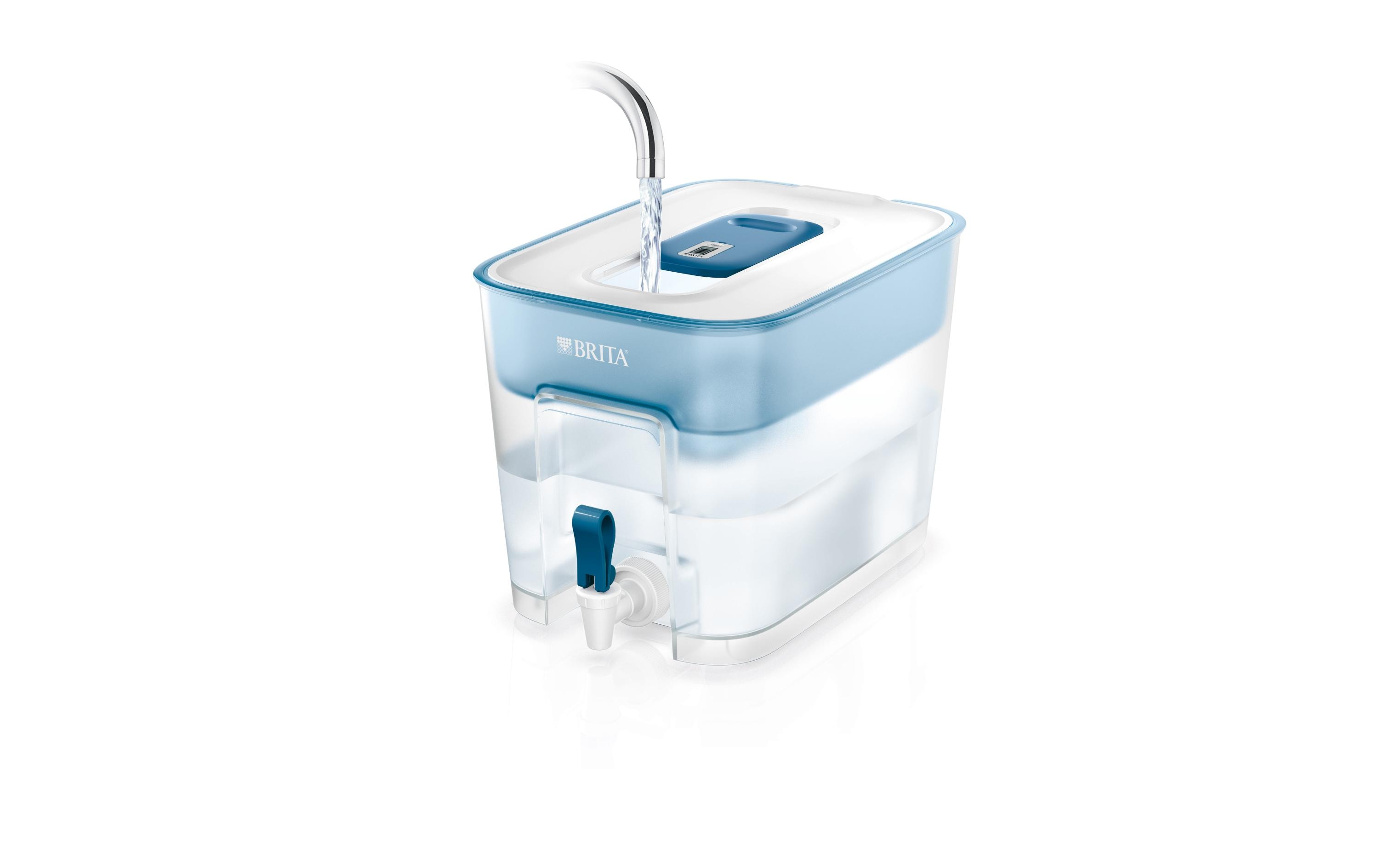 BRITA Wasserfilter Flow XXL inkl. 1 Maxtra+, Hellblau