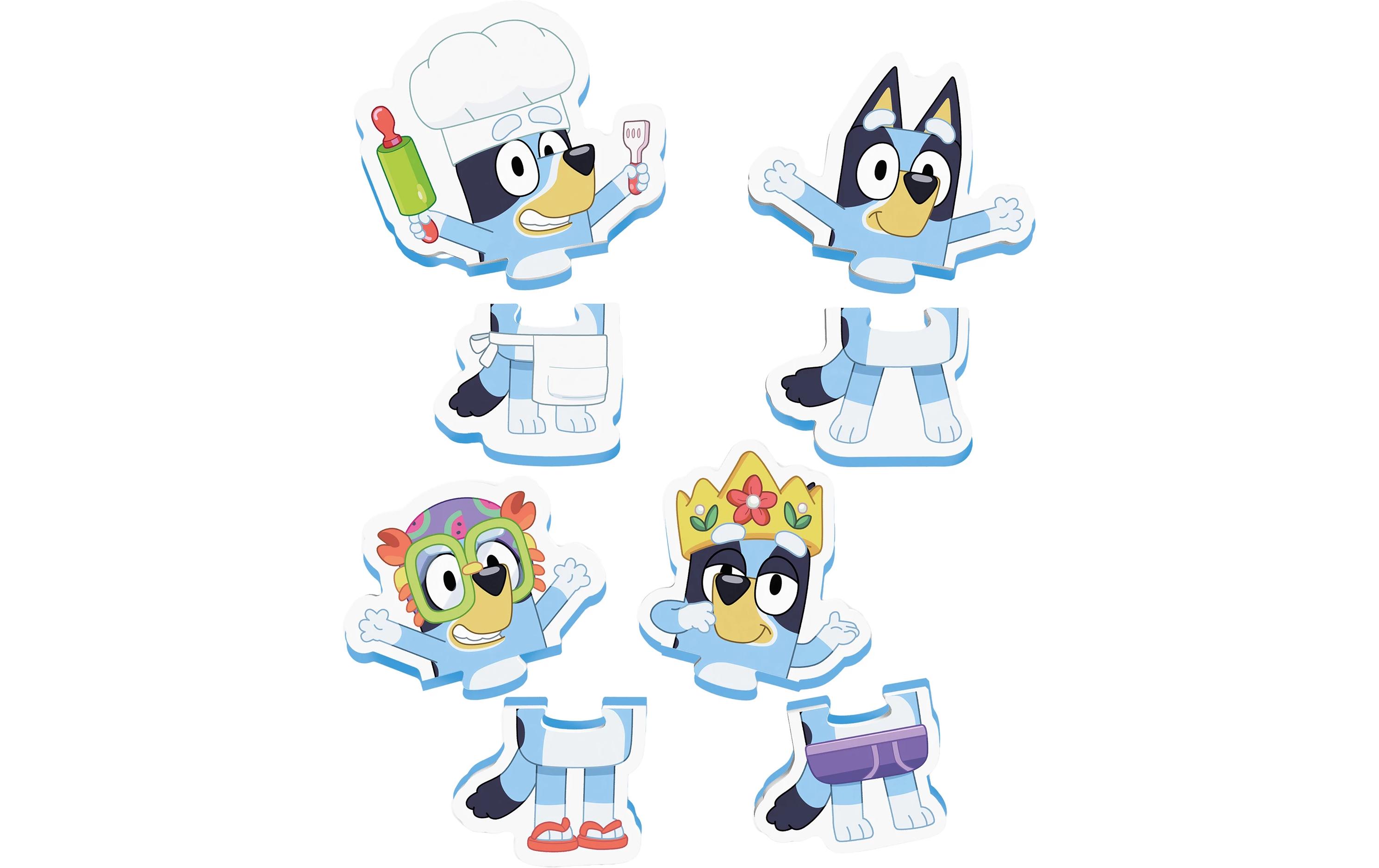 Tomy Badespielzeug Bluey Badepuzzle