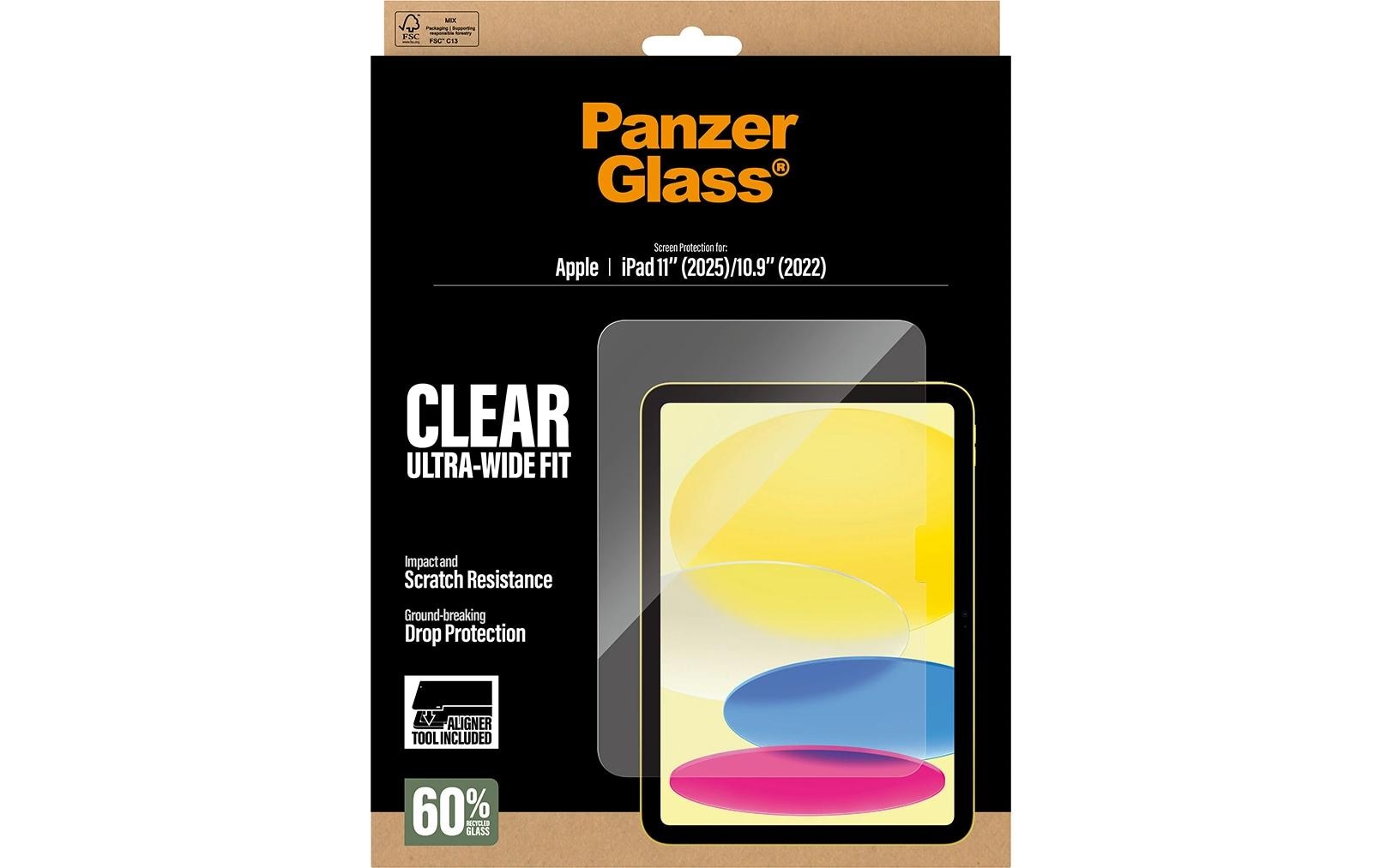 Panzerglass Ultra-Wide Fit iPad 11 (2025) & iPad 10.9 (2022) Panzerglass Ultra-Wide Fit iPad 11 (2025) & iPad 10.9 (2022)