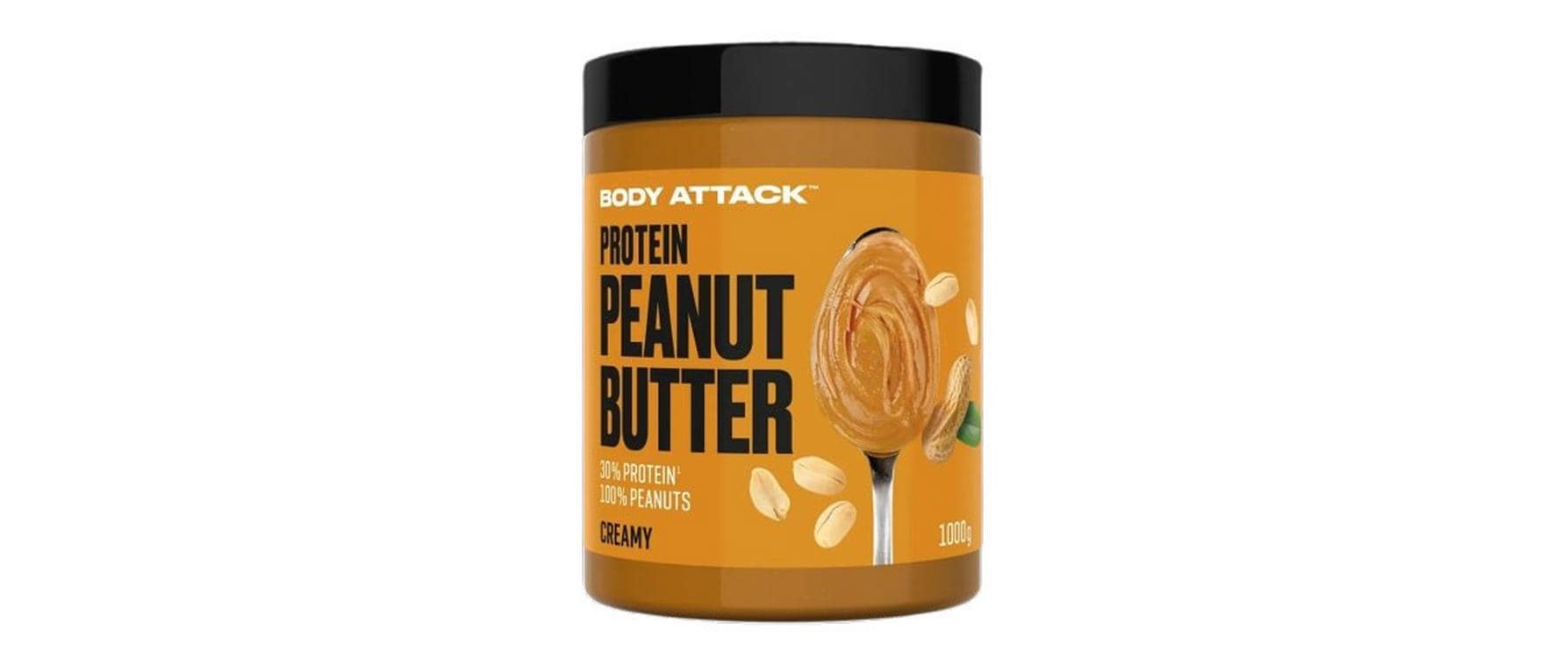 Body Attack Peanut Butter Erdnuss, 1 x 1000 g