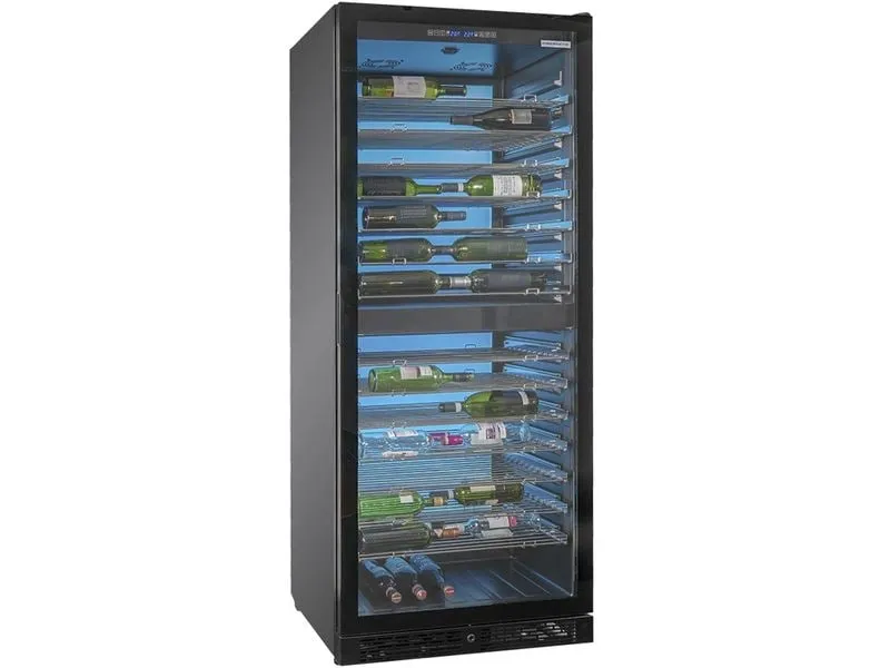 Kibernetik Weinkühlschrank WKH600A Rechts, Schwarz