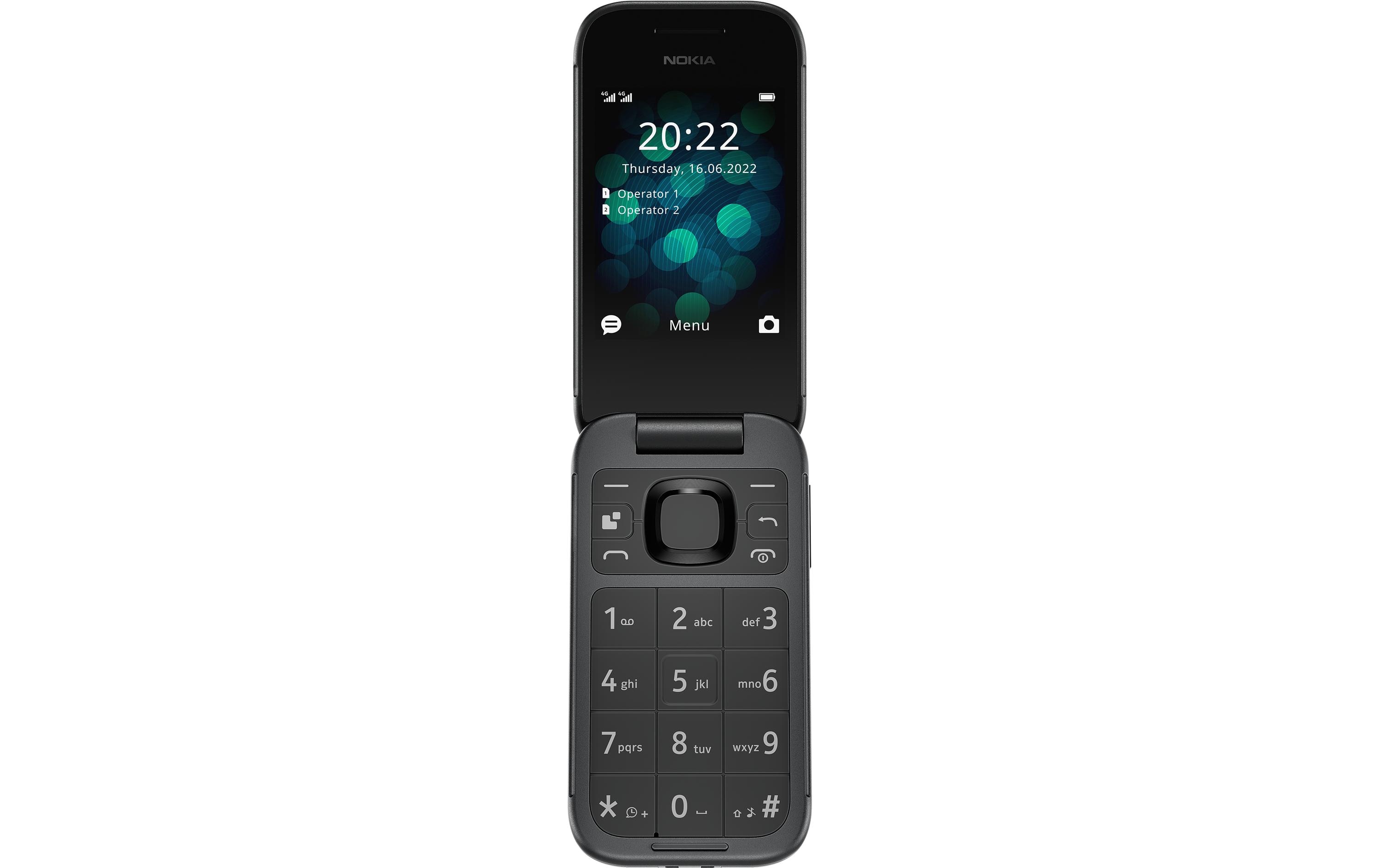 Nokia 2660 4G Flip Schwarz Nokia 2660 4G Flip Schwarz