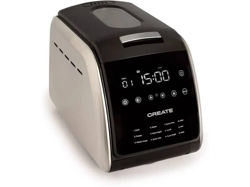 Create Brotbackmaschine Chef Bread Schwarz