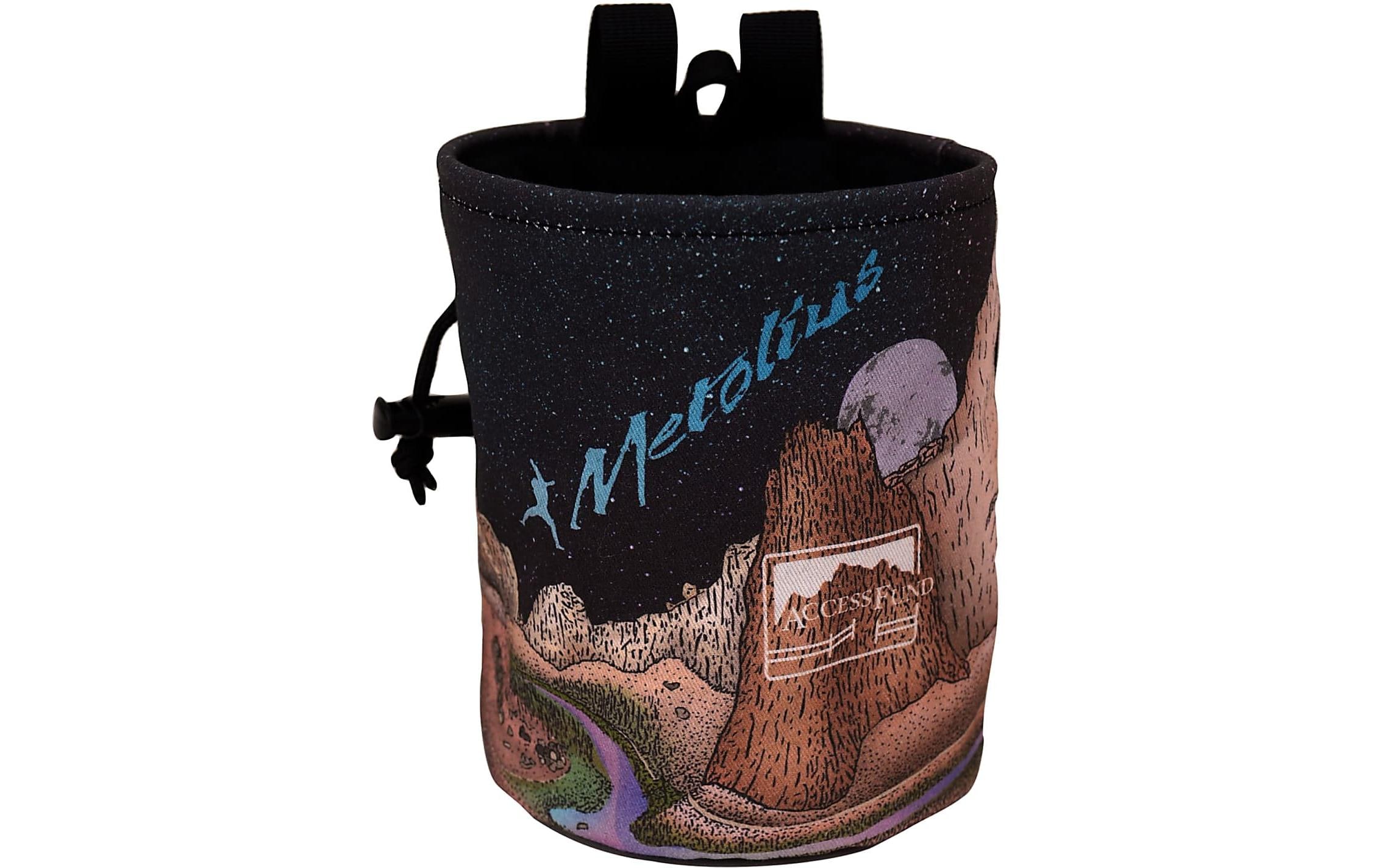 Metolius Chalk Bag Access Fund Comp Braun/Schwarz