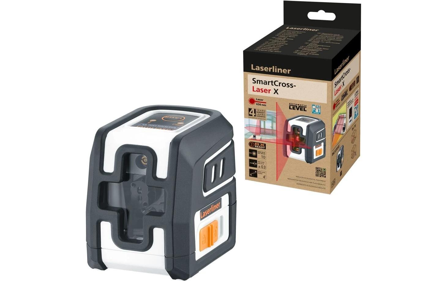 Laserliner Kreuzlinien-Laser SmartCross-Laser X 10 m