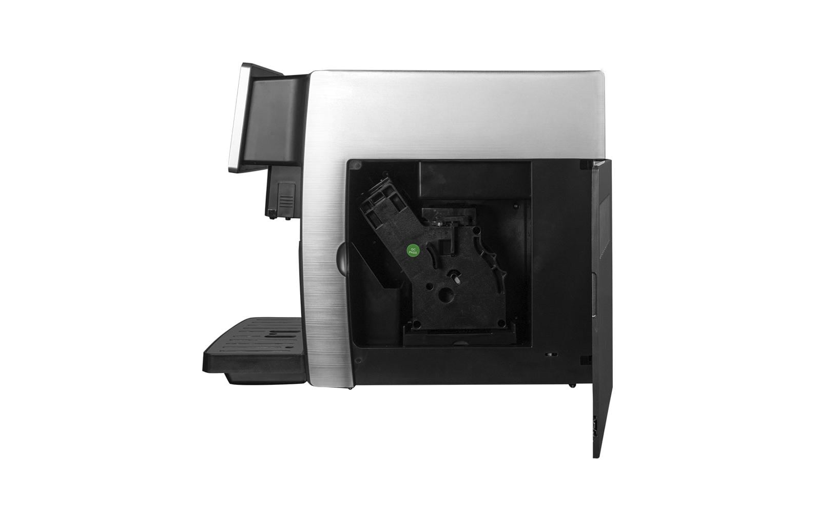 Berger Lanz Kaffeevollautomat Mucho Gusto Schwarz, Silber Berger Lanz Kaffeevollautomat Mucho Gusto Schwarz, Silber