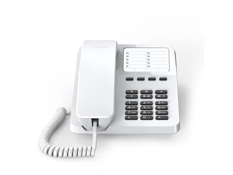 Gigaset Tischtelefon Desk 400 Weiss