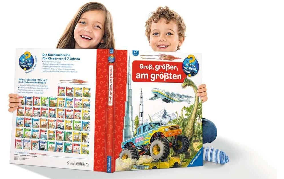 Ravensburger Kinder-Sachbuch Gross, grösser, am grössten