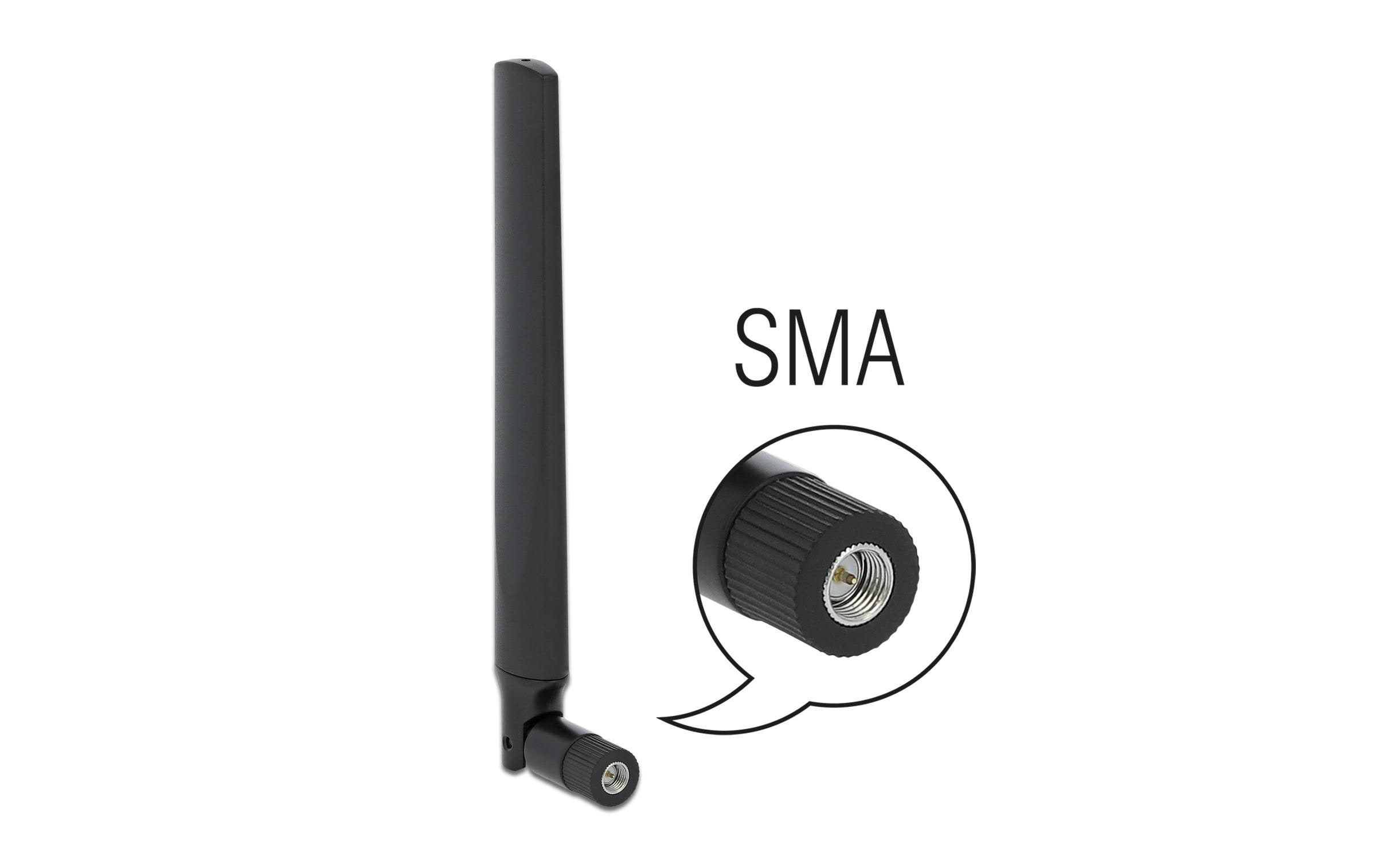 Delock 5G/LTE-Antenne SMA, 3.3dBi SMA 3.3 dBi Rundstrahl
