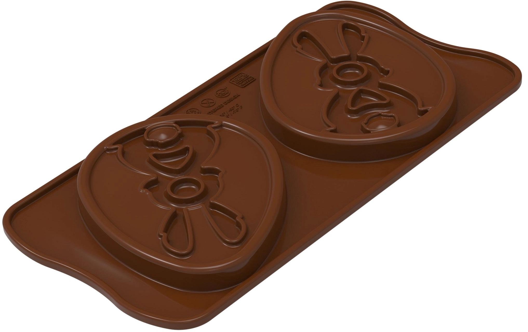 Silikomart Silikonform Silikonform «Hase» Oval, 7 Stück