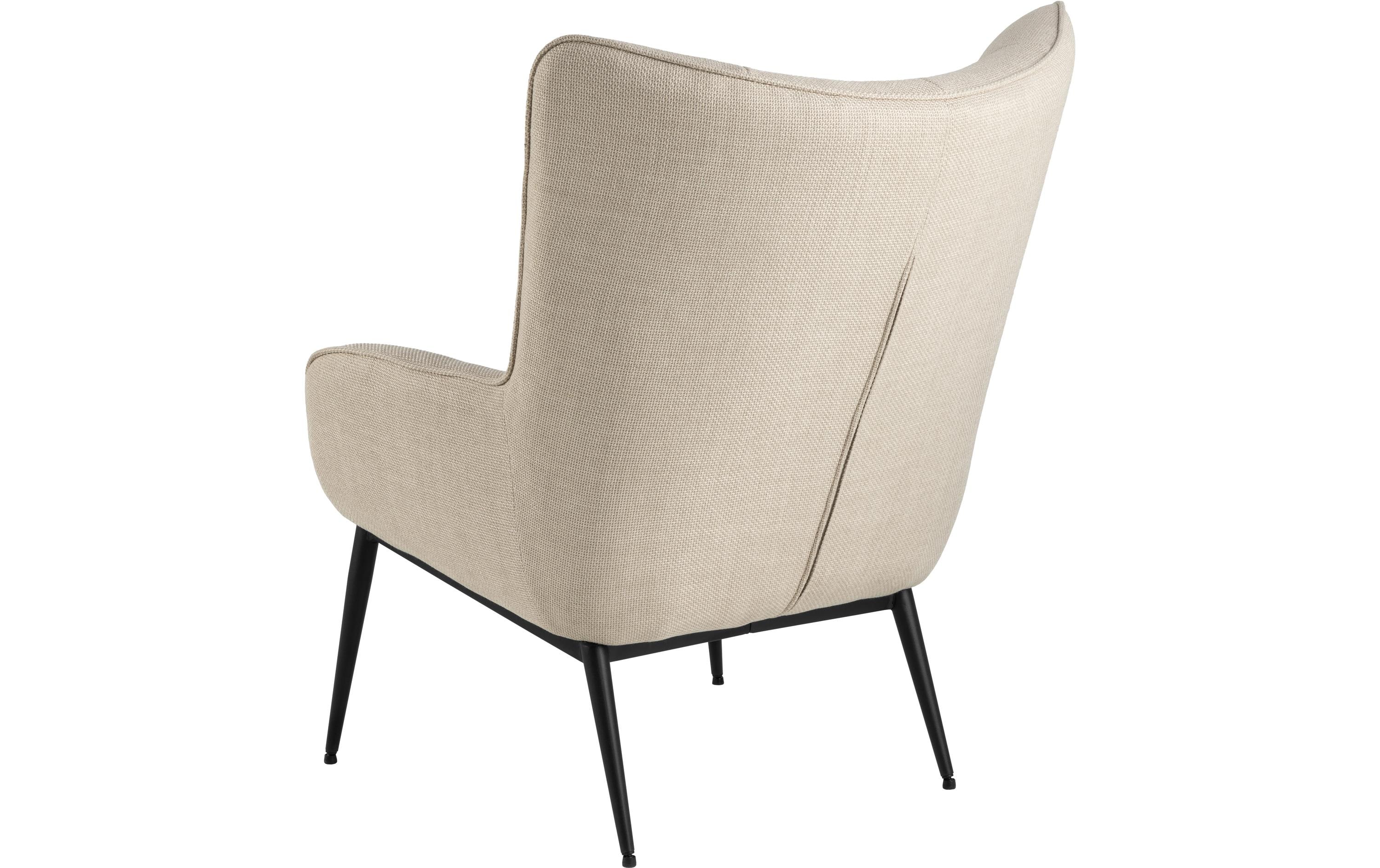 AC Design Sessel Redding Stahl/Textil, Beige