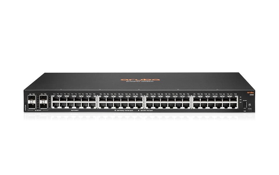 HPE Aruba Networking Switch CX 6100 48G 52 Port