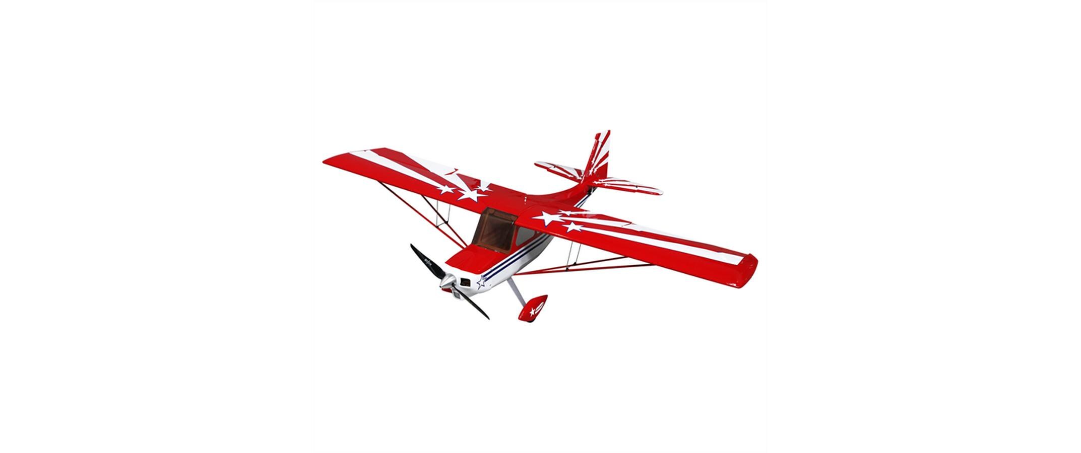 OMPHobby Motorflugzeug Super Decathlon V2 1400 mm Rot, PNP OMPHobby Motorflugzeug Super Decathlon V2 1400 mm Rot, PNP