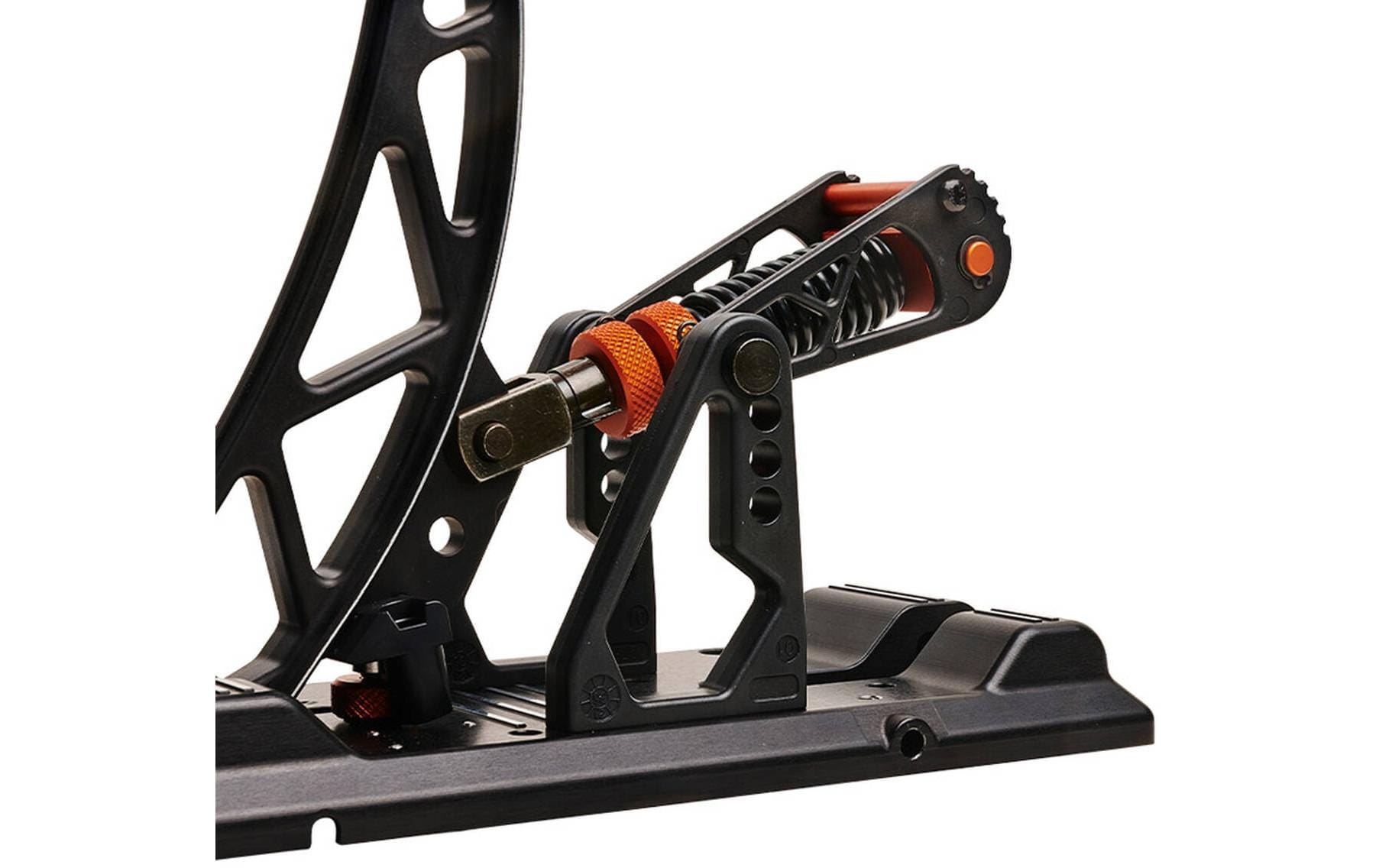 Asetek Racing Invicta Clutch Pedal Aluminium Schwarz Orange