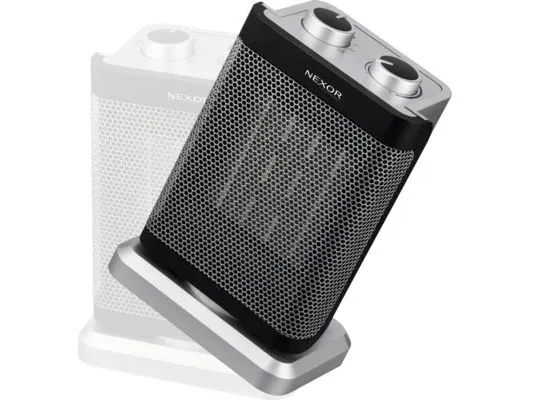 NEXOR Keramik Turmheizer Chrome 1500 W