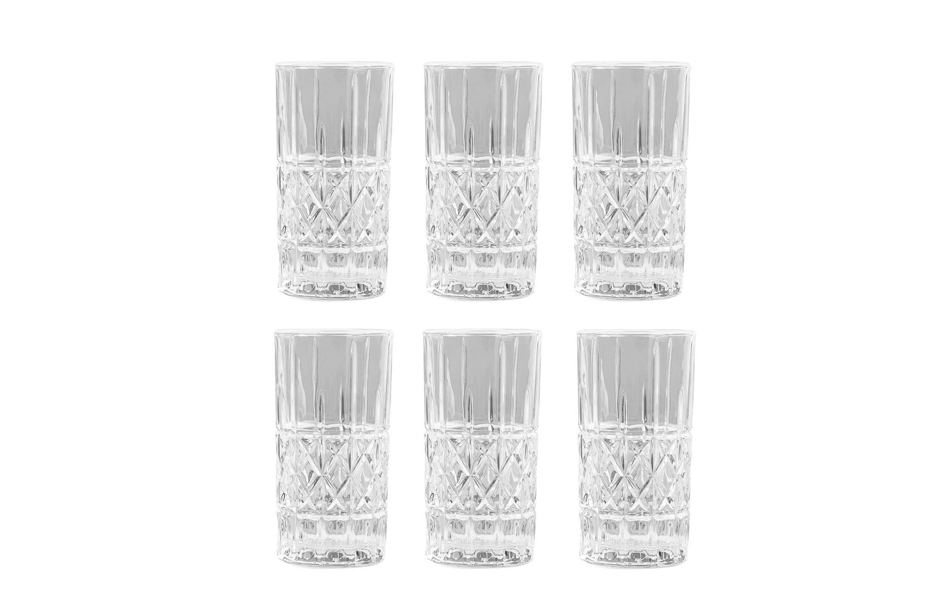 Hermia Trinkglas Stella 420 ml, 6 Stück, Transparent