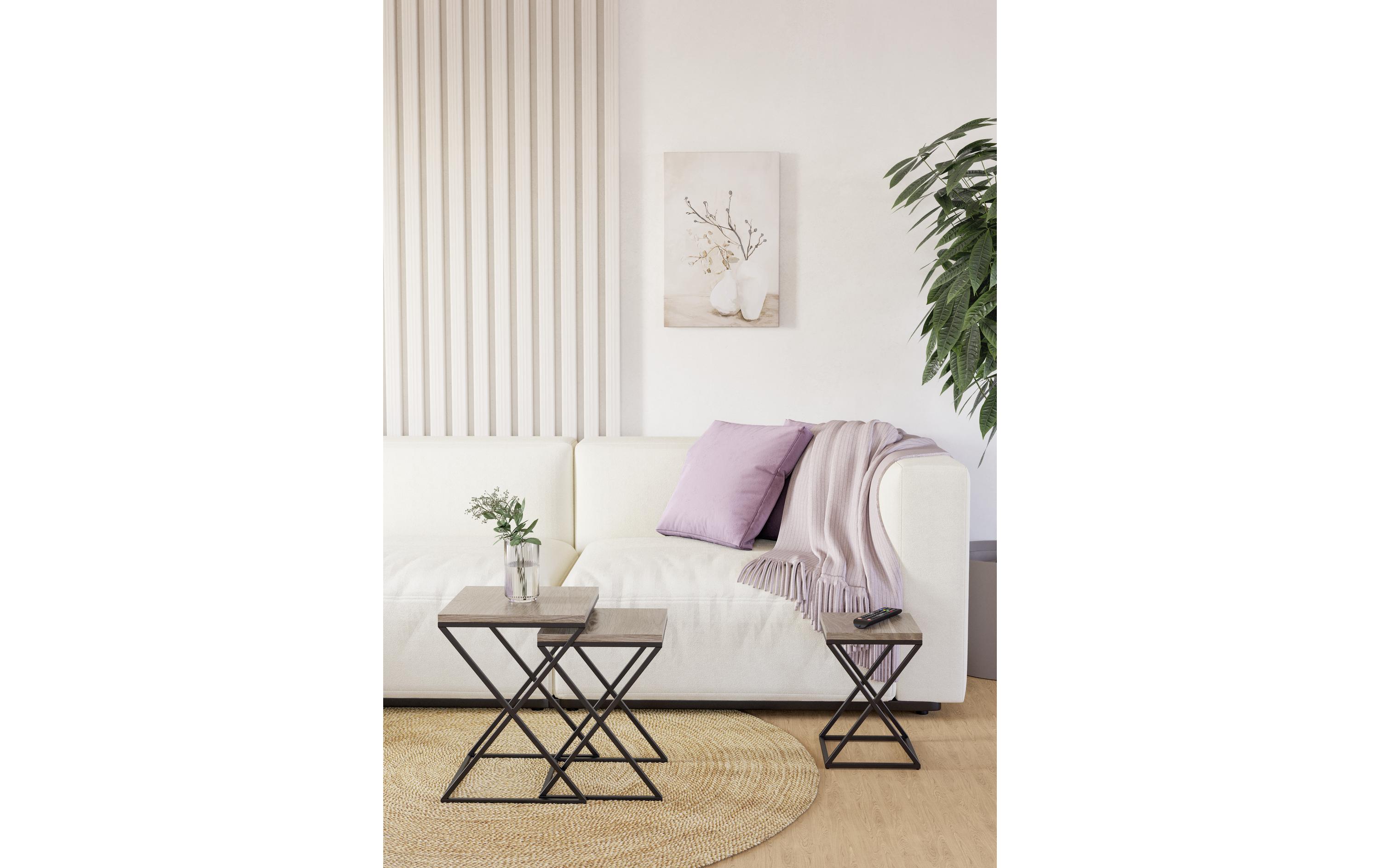 EGLO Beistelltisch Clonmany 3er Set