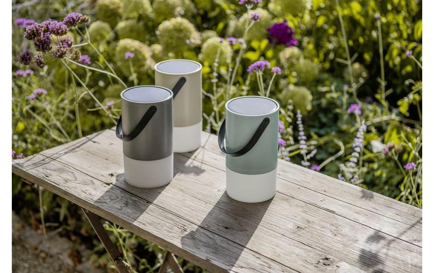 STT Laterne Solar Motion Lamp Sand