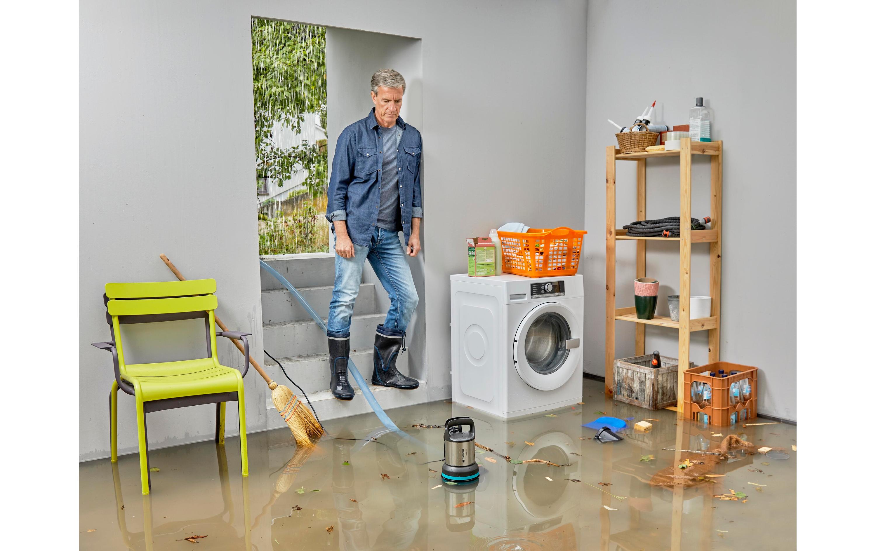 GARDENA Schmutzwasserpumpe 16000