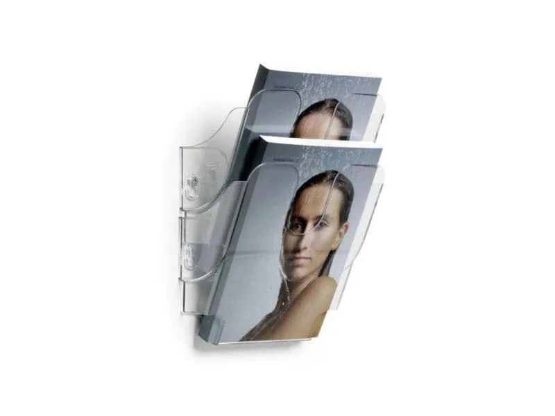 DURABLE Prospektständer Flexiplus 2 A5, Transparent DURABLE Prospektständer Flexiplus 2 A5, Transparent