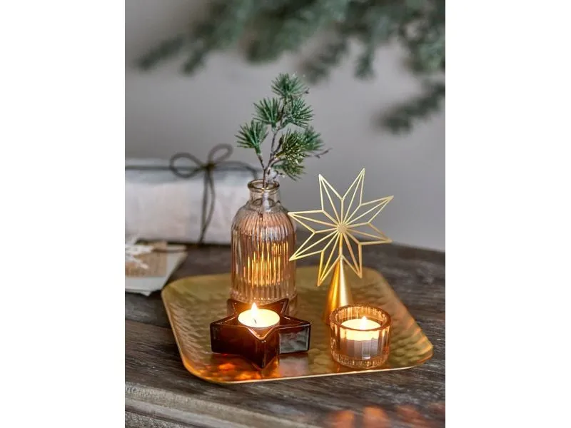 Bloomingville Weihnachtsdeko Sanga 6-teilig, Gold Bloomingville Weihnachtsdeko Sanga 6-teilig, Gold