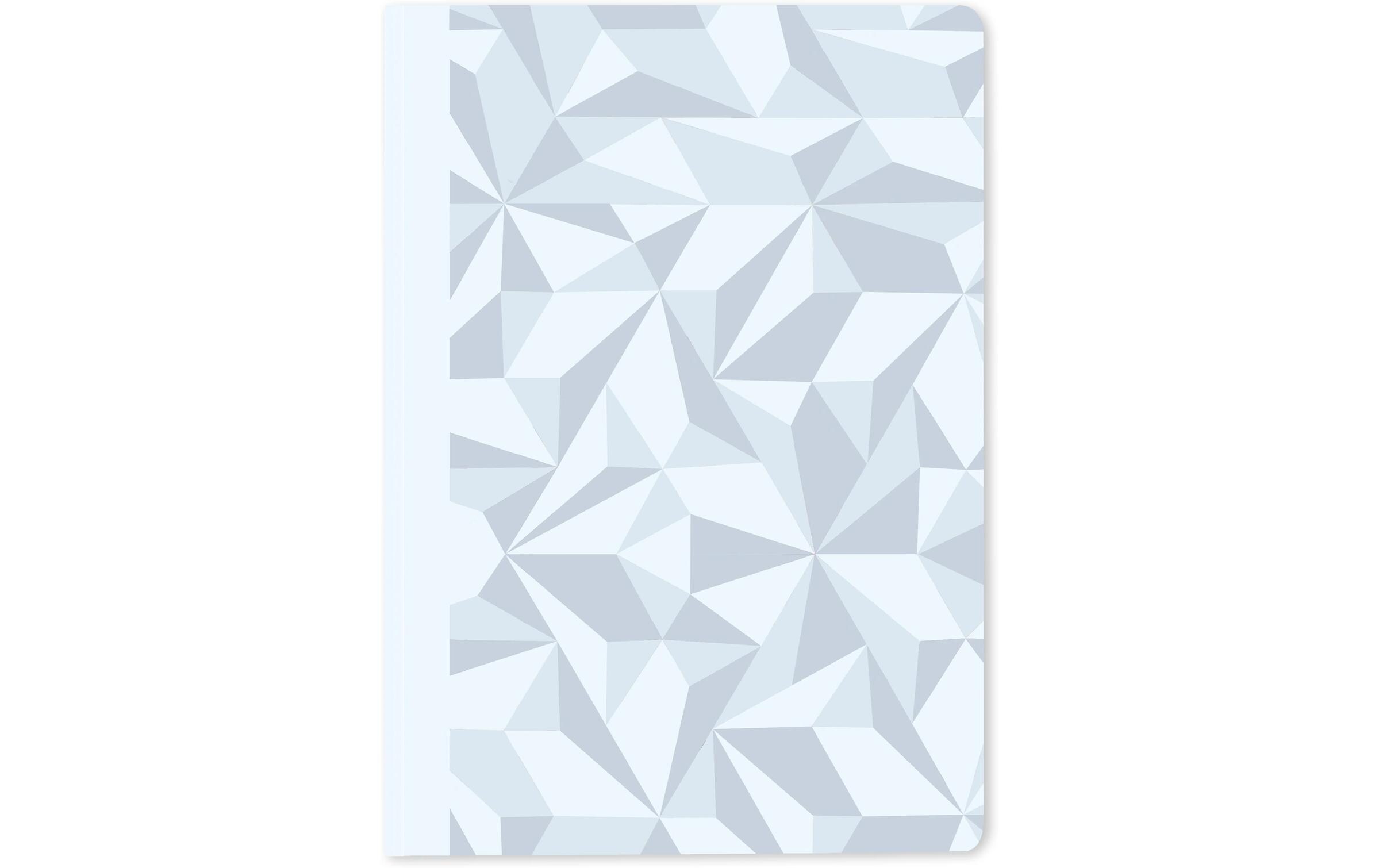 Caran d'Ache Notizbuch Alpine Frost A5, Liniert, Blau