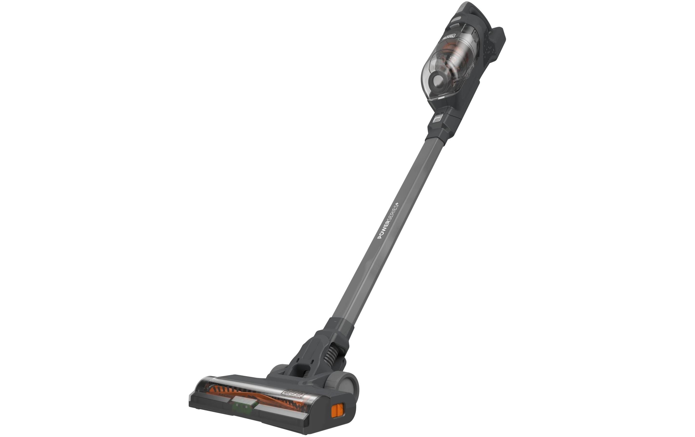 BLACK+DECKER Akku-Hand- und Stielsauger BHFEA520J Grau/Orange
