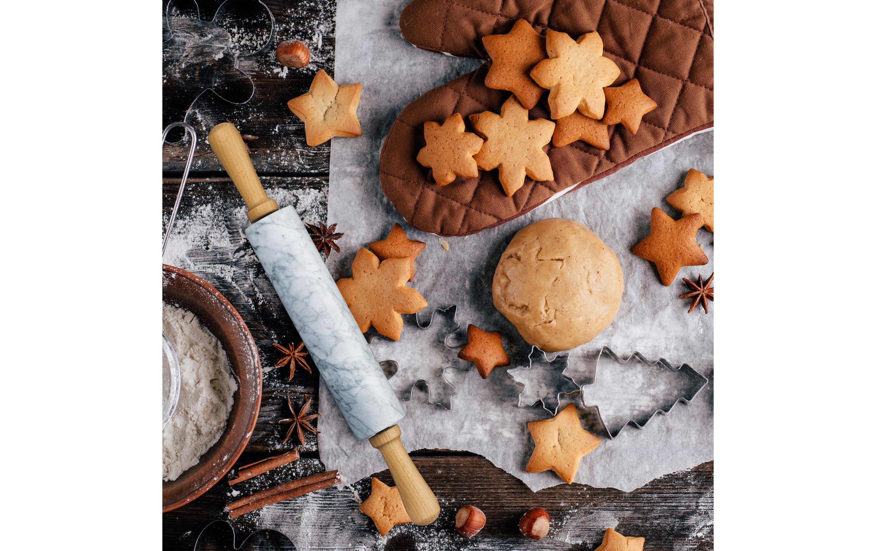 relaxdays Wallholz Nature/Weiss