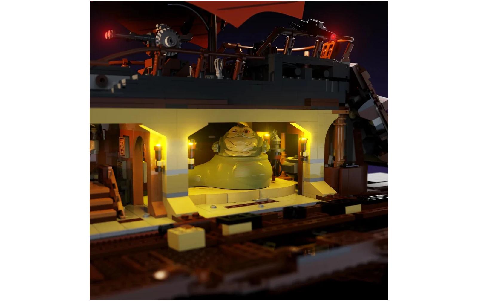 Light My Bricks LED-Licht-Set für LEGO® für 75397 SW – Jabbas Segelbarke