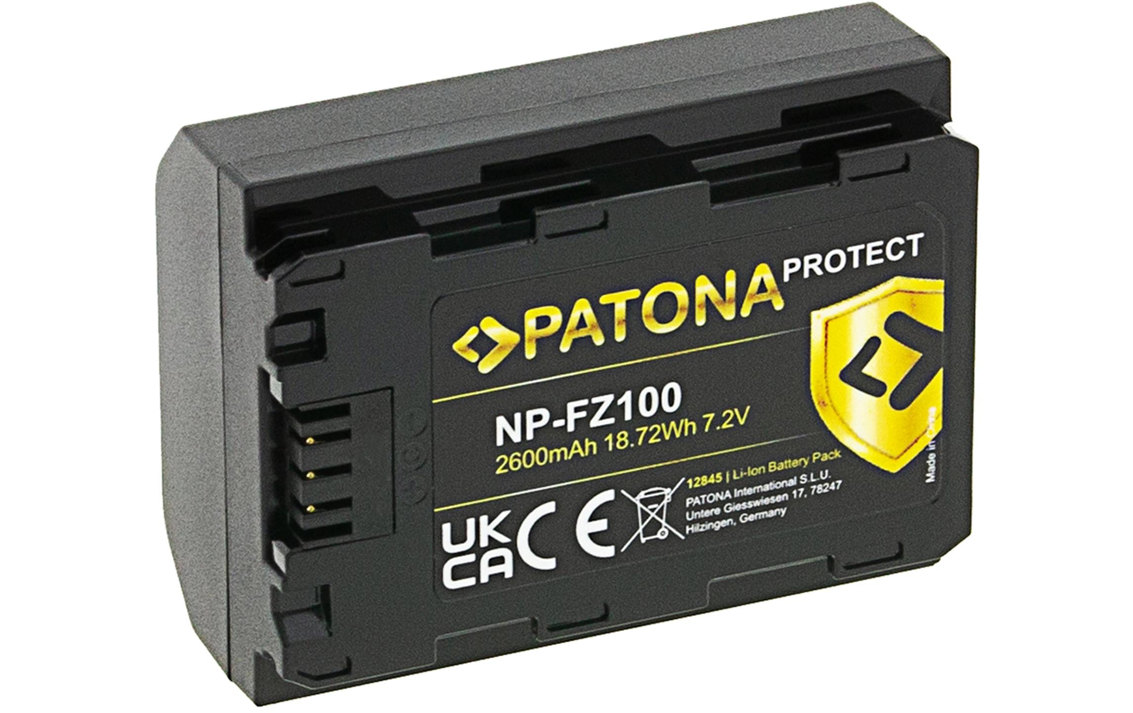 Patona PROTECT Akku für Sony NP-FZ10