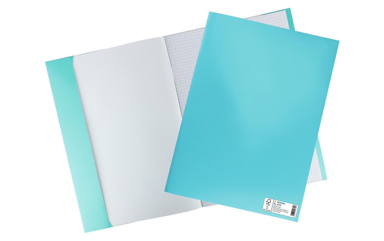 HERMA Einbandpapier A4 Türkis HERMA Einbandpapier A4 Türkis