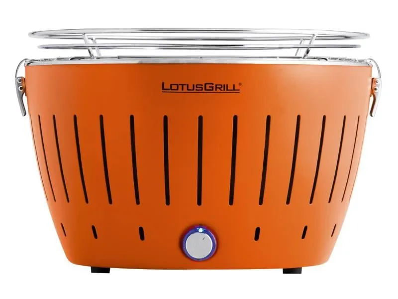 LotusGrill Tischgrill Original, Mandarinenorange, Ø 32 cm