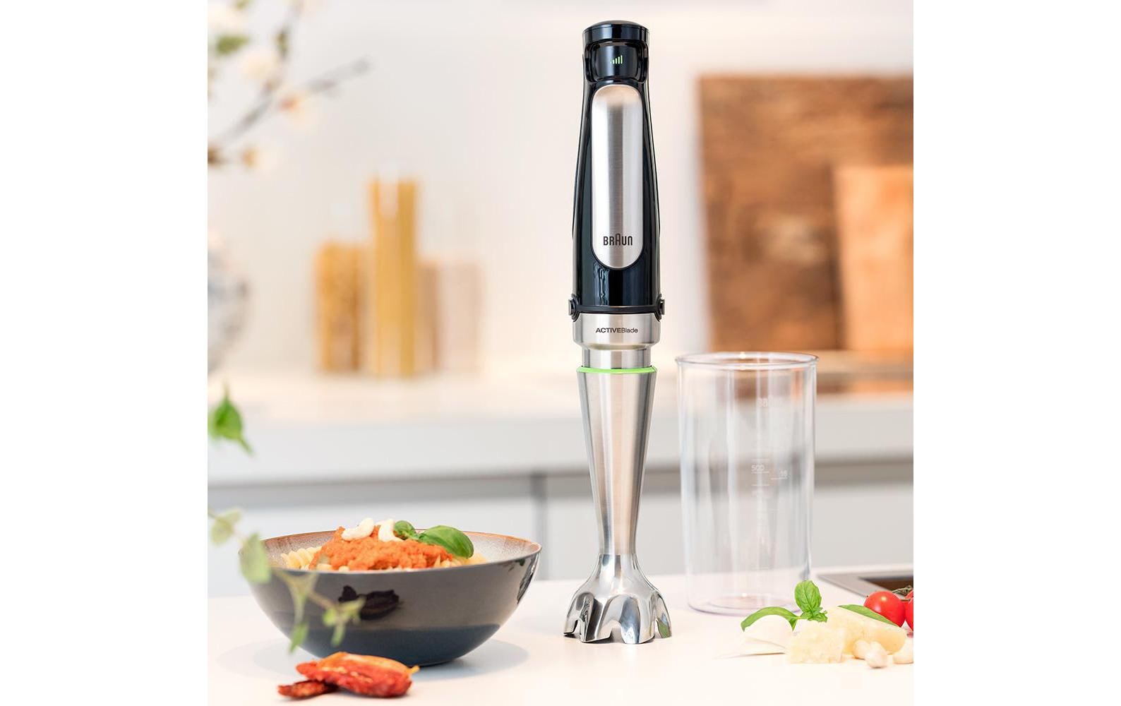 Braun Stabmixer MultiQuick 7 MQ7000X Silber/Schwarz