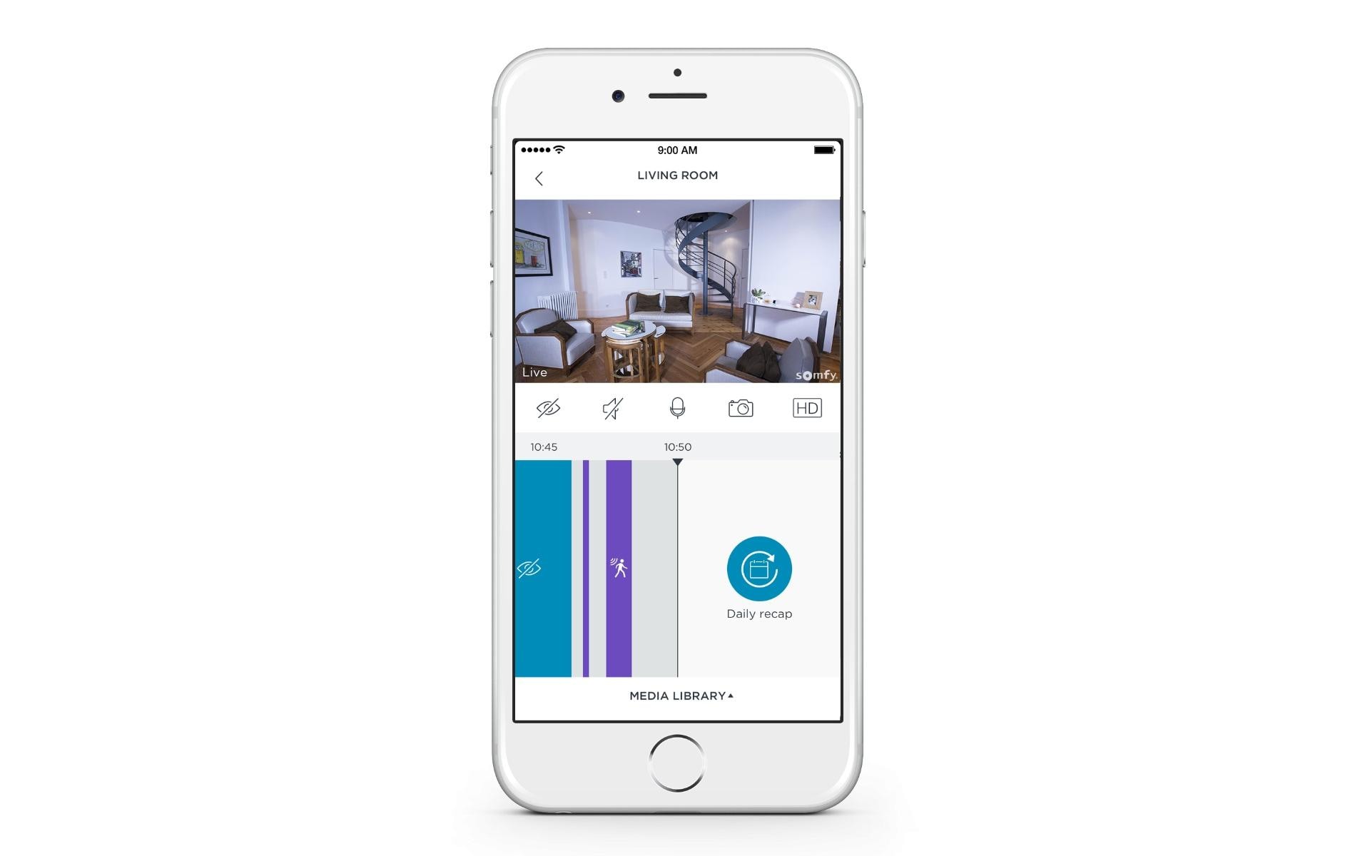 SOMFY Alarmzentrale ONE+ Weiss