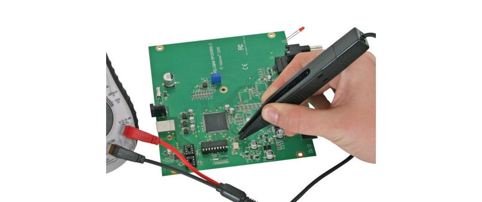 Velleman Testpinzette TLM12 für SMD Komponenten Velleman Testpinzette TLM12 für SMD Komponenten