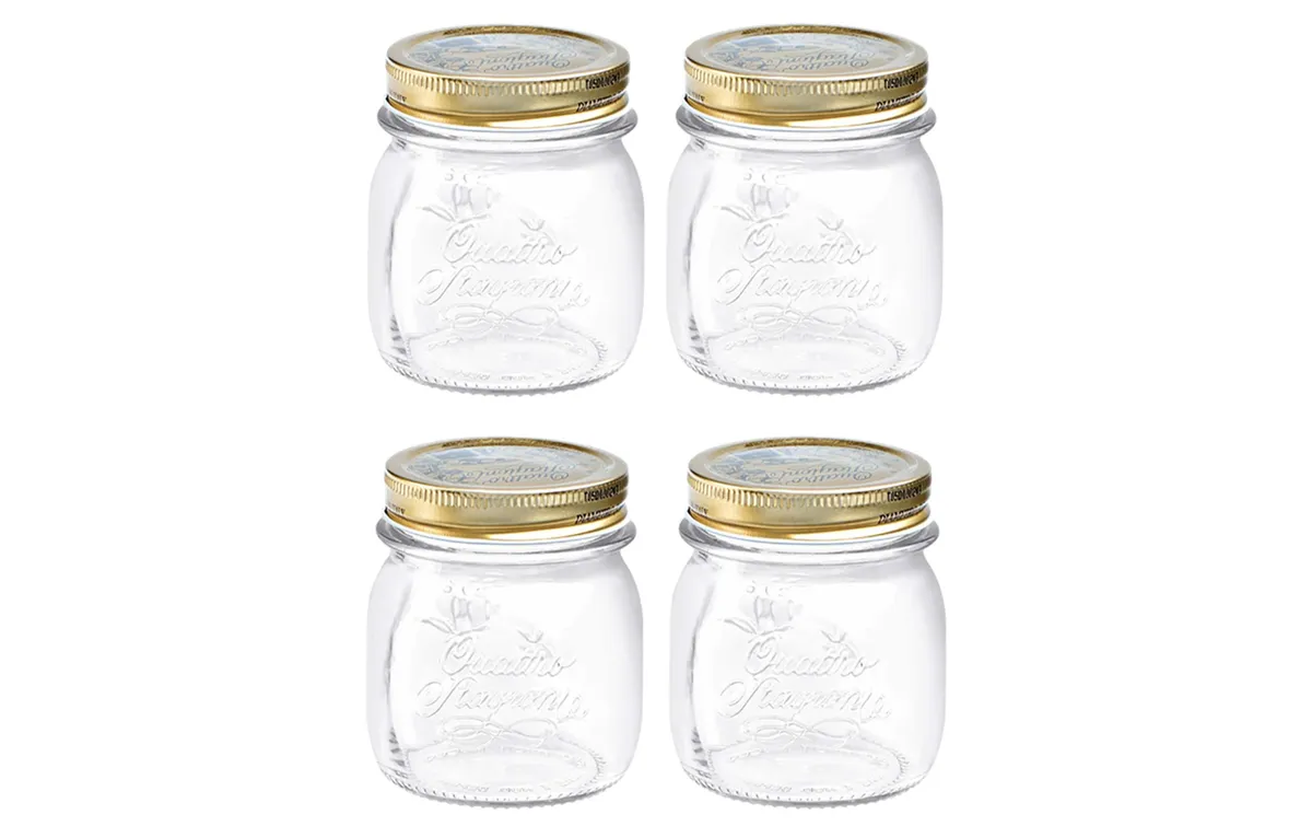 Bormioli Rocco Einmachglas Quattro Stagioni 250 ml, 4 Stück Bormioli Rocco Einmachglas Quattro Stagioni 250 ml, 4 Stück