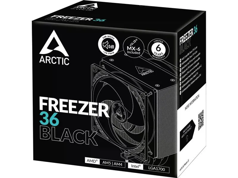 Arctic Cooling Freezer 36 Black Arctic Cooling Freezer 36 Black